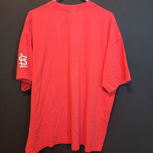 Vintage Cardinals Tshirt Red Y2K Adult XXL Tour Champ Tee 2000 MLB Baseball - Picture 7 of 7